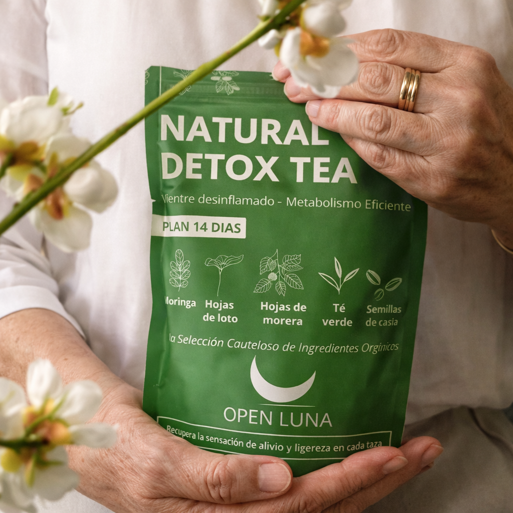 Natural Detox Para Mujeres 55+/ Desinflámate Sin Urgencias en 14 días ✨
