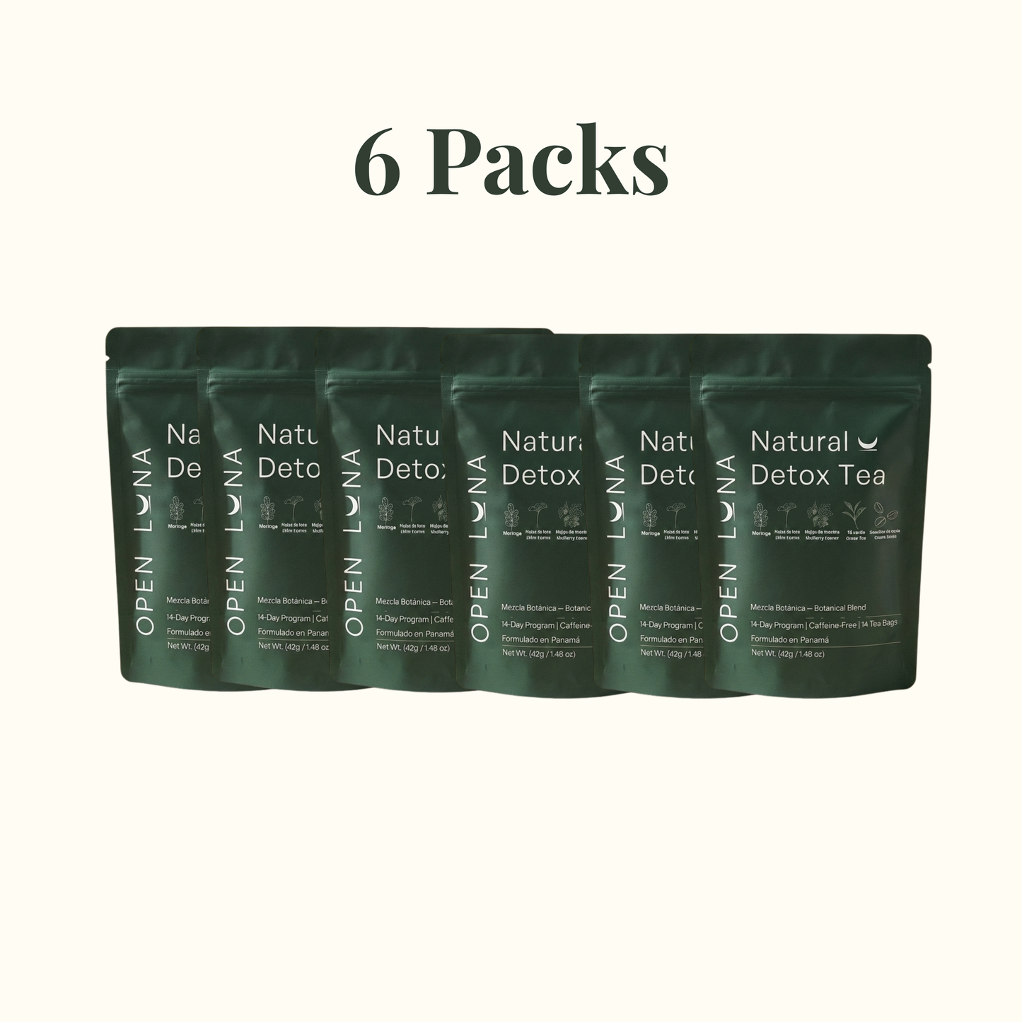 6 Pack de Natural Detox