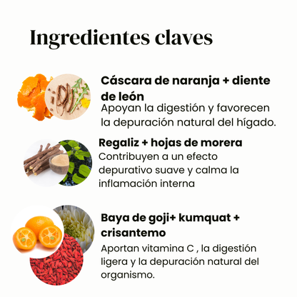 Liver Balance 🌿-Té Detox Hepático Natural de 21 días