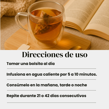 Liver Balance 🌿-Té Detox Hepático Natural de 21 días